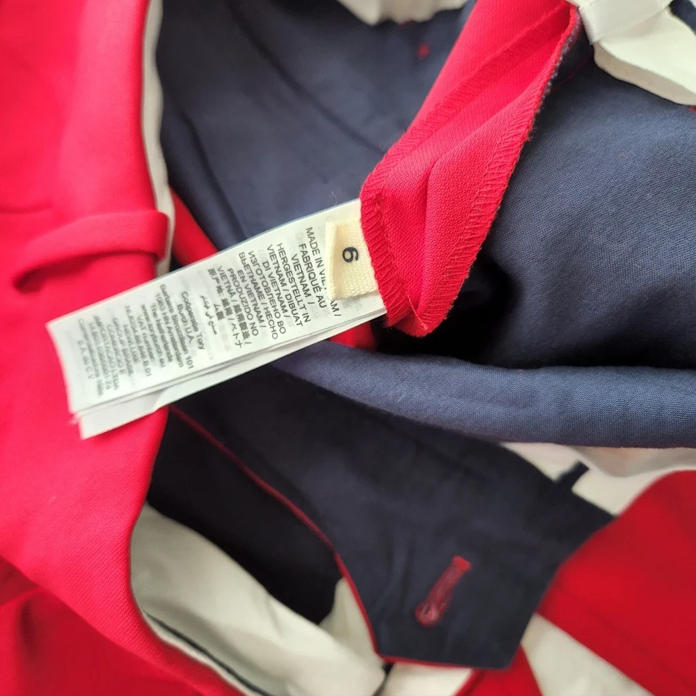 Tory Burch Red Pants